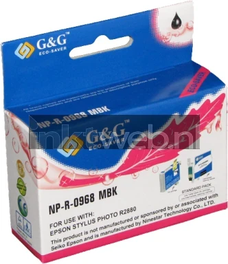 Huismerk Epson T0968 mat zwart