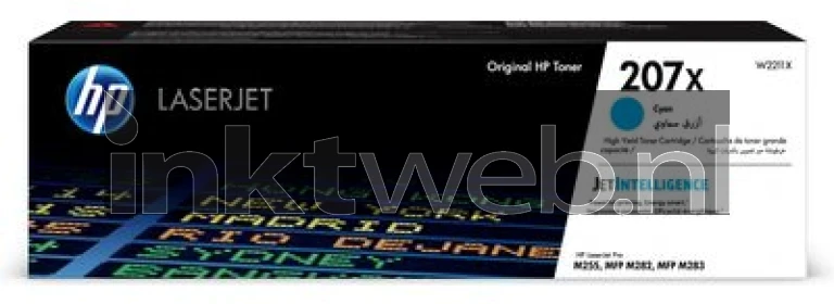 HP 207X cyaan