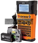 Brother PT-E300VP Industriële labelprinter oranje Product only
