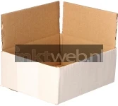 White label Postdozen 155 cm 125 cm 60 cm 30 stuks wit