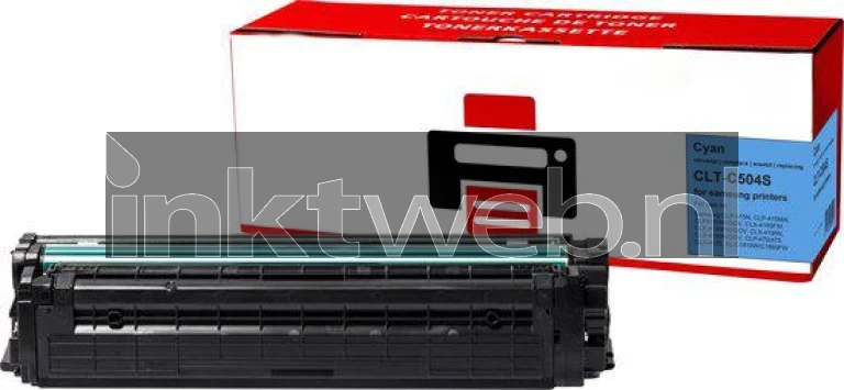 FLWR Samsung CLT-C504S (Opruiming Pixeljet!) cyaan