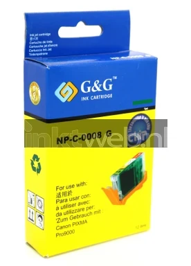 Canon CLI-8G groen voorkant doosje Front box