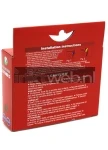 Epson T0485 licht cyaan achterkant doosje Back box