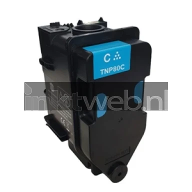 Konica Minolta TNP-80C cyaan Product only