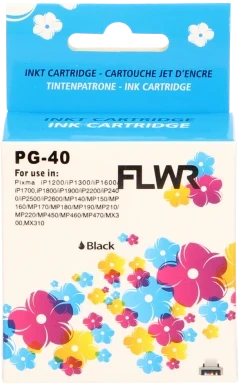 FLWR Canon PG-40 zwart