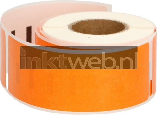 FLWR Dymo 99010 89 mm x 28 mm  oranje