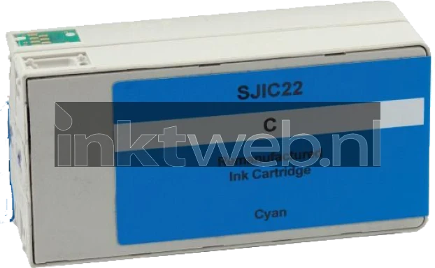 Huismerk Epson SJIC22PC cyaan Product only