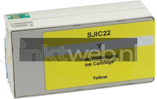 Huismerk Epson SJIC22PY geel Product only