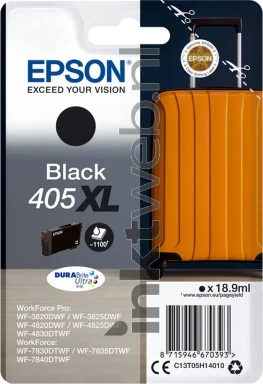 Epson 405XL zwart Front box