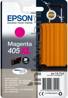 Epson 405XL magenta Front box