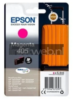 Epson 405 magenta Front box