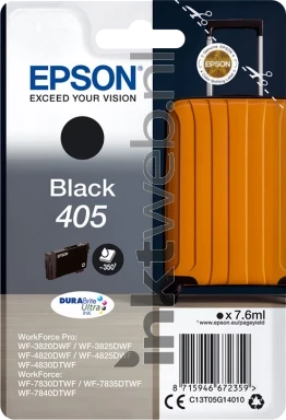 Epson 405 zwart Front box