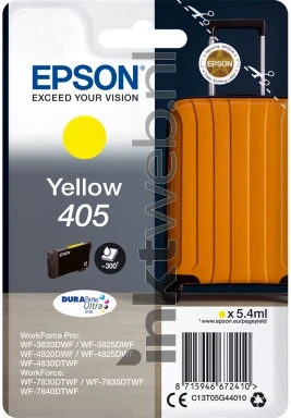 Epson 405 geel Front box