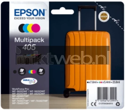 Epson 405 Multipack zwart en kleur Front box