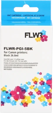 FLWR Canon PGI-5BK zwart