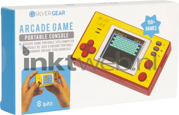 Silvergear Retro pocket gameconsole 153-in-1