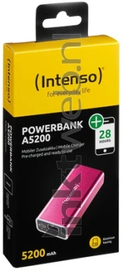 Intenso A5200 Powerbank roze