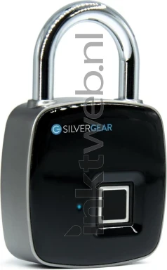 Silvergear Vingerafdruk hangslot