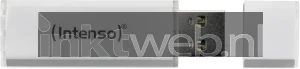 Intenso Alu Line USB-stick 8GB Zilver Product only