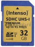 Intenso SDHC Flashgeheugen 32GB Product only