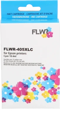 FLWR Epson 405XL cyaan