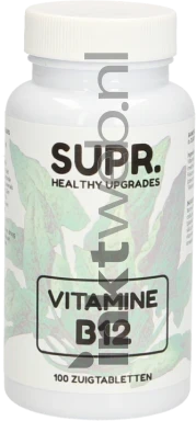 SUPR Vitamine B12 zuigtabletten