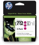 HP 712 3-pack magenta (Origineel Hoge Capaciteit)