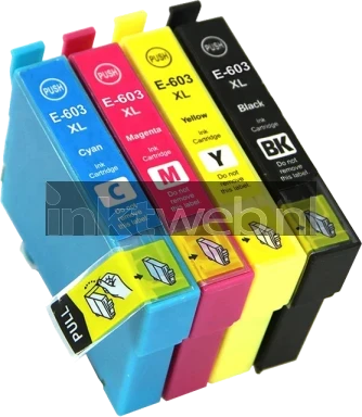 Huismerk Epson 603XL 4-pack zwart en kleur Product only