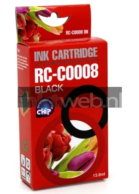 Canon CLI-8BK zwart voorkant doosje Front box