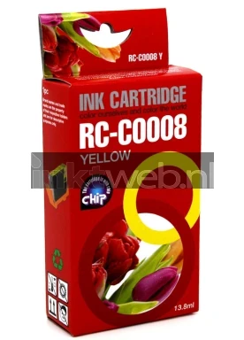 Canon CLI-8Y Geel voorkant doosje Front box