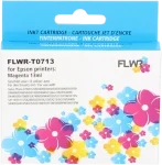 FLWR Epson T0713 magenta Front box