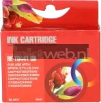 Huismerk Epson T0441 zwart Front box