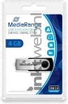 MediaRange USB flash drive 4GB Front box