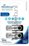 MediaRange USB flash drive 32GB 2-pack Front box