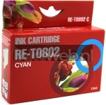Huismerk Epson T0802 cyaan (Huismerk (compatible))
