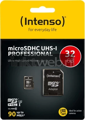 Intenso Micro SDHC kaart UHS-I 32GB