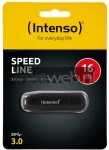 Intenso Speed Line USB flash drive 16GB zwart Front box