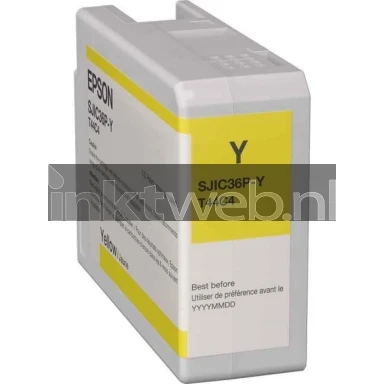 Epson SJIC36P geel Product only