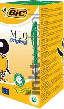 BIC Balpen Clic M10 Multipack groen