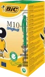 BIC Balpen Clic M10 groen Front box