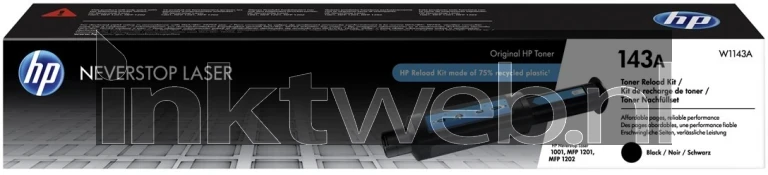 HP 143A Neverstop Toner Reload Kit zwart
