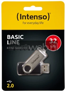 Intenso BASIC LINE USB DRIVE 32GB Front box