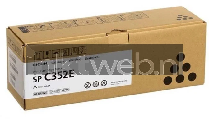 Ricoh SP C352E zwart Front box