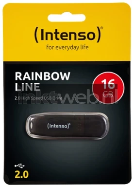 Intenso Rainbow Line USB Stick 16GB Front box