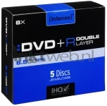 Intenso 5xDVD+RW 8.5GB  (Origineel)
