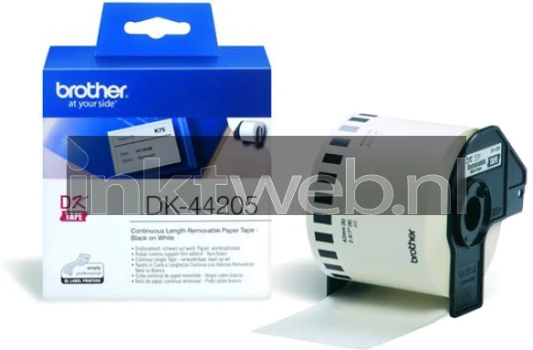 Brother DK-44205 62 mm x  30,48 m wit