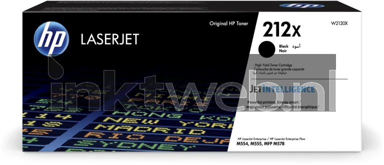 HP 212X zwart