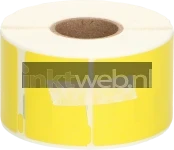 Huismerk Dymo 99012 adreslabel breed geel Product only