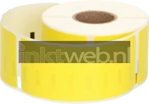Huismerk Dymo 99012 adreslabel breed geel Product only