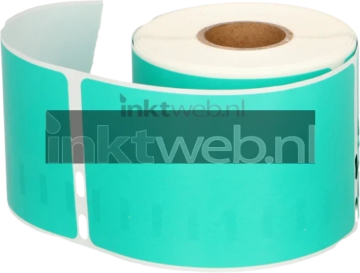 FLWR Dymo 99014 Adreslabel groot 101 mm x 54 mm  groen